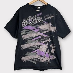 Skin Industries Vintage 90s Skate Graphic Tee Shirt